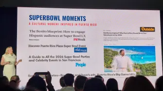 Storm Tussey destacó que el impacto cultural de Bad Bunny durante el Super Bowl fortaleció la visibilidad turística internacional de Puerto Rico.