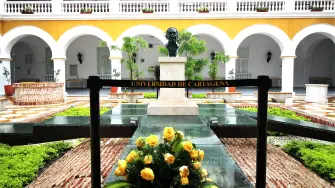 Memorial de Gabriel García Márquez en Cartagena. Foto: Francisco de Anda/EE