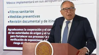 Salud descarta casos de ébola en México y anuncia filtros sanitarios en aeropuertos por brote en África.

Para más información del tema, visita: https://www.eleconomista.com.mx/politica/ebola-congo-mexico-reforzara-filtros-sanitarios-rumbo-mundial-20260526-815412.html

¡Síguenos en nuestras redes sociales para mantenerte informado!

Twitter: https://twitter.com/eleconomista 
Facebook: https://www.facebook.com/ElEconomista.mx
Instagram: https://www.instagram.com/eleconomistamx
LinkedIn: https://www.linkedin.com/company/el-economista/

#ElEconomista #Ébola #México