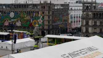 Estos espacios ya están completamente operativos para desahogar la concentración masiva que se esperaba en el Zócalo