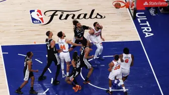 Knicks vs. Spurs.
