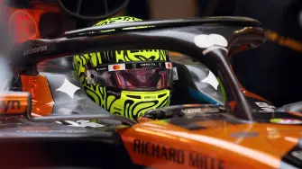 El piloto británico de la escudería McLaren, Lando Norris, se impuso en la sesión de prácticas del GP de Barcelona. Foto: Reuters