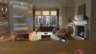 Siri AI desde el Vision Pro.