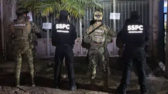 Elementos del Gabinete de Seguridad.