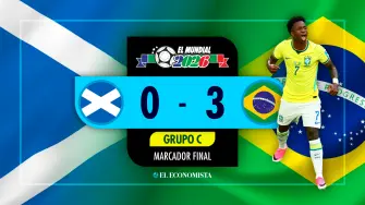 Escocia 0 - 3 Brasil