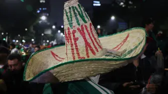 Fanático de la Selección Mexicana en el Mundial de Futbol 2026.