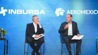 Inbursa, Aeroméxico y Mastercard presentaron un portafolio bancario vinculado al programa de lealtad de la aerolínea en el Museo Soumaya Plaza