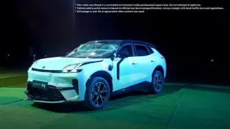 Demostración de seguridad de la Lynk & Co 08