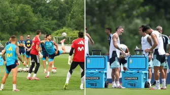 Selecciones de España y Argentina en el Mundial 2026.