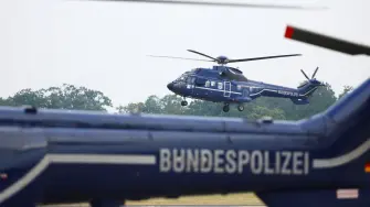 Reunión del Consejo Franco-Alemán de Defensa y Seguridad (CFADS) en la base aérea de Nörvenich, Alemania.