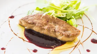 Grilled foie gras