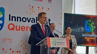 El secretario de Economía, Marcelo Ebrard, declaró que México no tiene identificado metodológicamente que algún transbordo rebase 1% del total del comercio exterior del país.