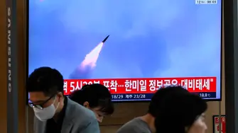 Corea del Norte lanzó un misil.