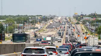 Contaminación en Houston, Texas. Foto: AFP