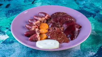 Higado, corazón y mollejas. Alimentos nutritivos