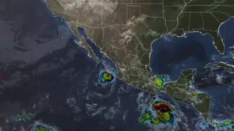 La Conagua informó que la mañana de este martes se formó la depresión tropical 21-E en las aguas del Pacífico sur mexicano.