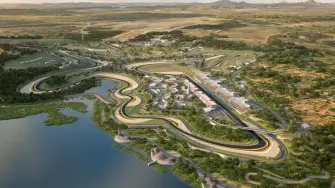 Render de lo que será el nuevo circuito para el GP de África