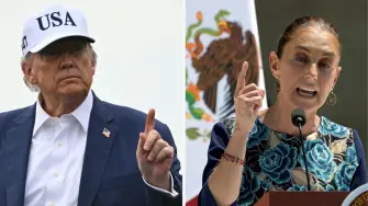 El presidente de Estados Unidos señaló de nuevo este jueves que los cárteles del narcotráfico gobiernan a México, y en esta ocasión afirmó que se lo dijo a su homóloga mexicana, Claudia Sheinbaum.
