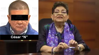 La titular de la FGR sostuvo que César ‘N’ "sabía que se trataba de delitos federales”.