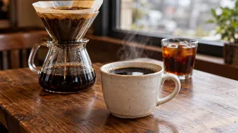 Café filtrado y cold brew.