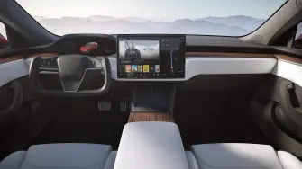 Interior Tesla Model S 2021