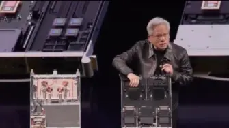 Presentación de los chips GPUs Vera Rubin de Nvidia.