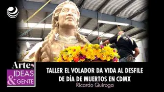 Desde Iztapalapa, el Taller El Volador prepara un monumental carro alegórico inspirado en la cultura purépecha, que abrirá el Gran Desfile de Día de Muertos 2026 en la CDMX. Conoce el talento y la tradición detrás de esta creación artesanal.