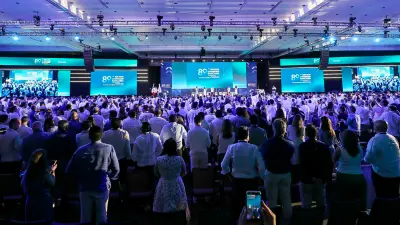 Inauguración de la 89 Convención Bancaria en Cancún, Quintana Roo.