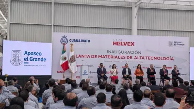 Inauguración de la nueva planta de Helvex