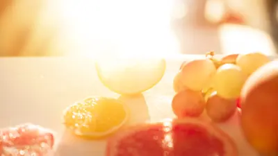 Alimentos y sol