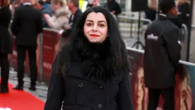 Marjane Satrapi en el estreno en Londres de ‘Marie Curie’, película que dirigió. Fred Duval_Shutters