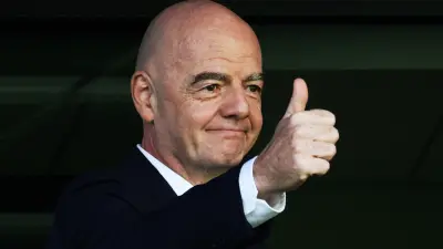 Gianni Infantino durante la Copa Mundial Femenina Sub-20 de la FIFA en septiembre de 2026.
