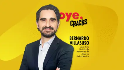 El agua dejó de ser un recurso infinito para convertirse en uno de los principales riesgos y oportunidades para las empresas. 
En este episodio de Oye.Cracks, Ximena Bravo conversa con Bernardo Villasuso, líder de Tratamiento de Agua en Ecolab México, sobre cómo la gestión hídrica, la innovación y la inteligencia artificial están transformando la sostenibilidad empresarial. 
Descubre cómo las organizaciones están reduciendo costos, optimizando recursos y generando ventajas competitivas. ¡No te lo pierdas! 
https://es-mx.ecolab.com/