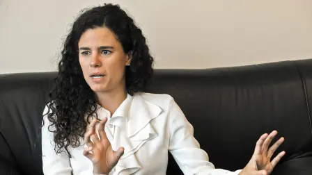 Secretaria del Trabajo y Previsión Social (STPS), Luisa María Alcalde. Foto EE: Rosario Servin