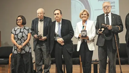 Entrega de la Medalla Bellas Artes de Arquitectura.