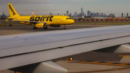 Spirit Airlines Airbus A320.