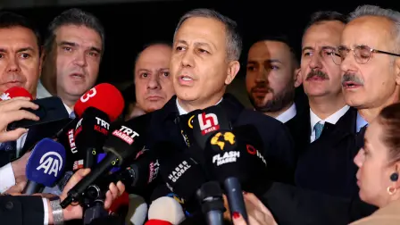 Ali Yerlikaya, ministro del Interior de Turquía. Foto: AFP