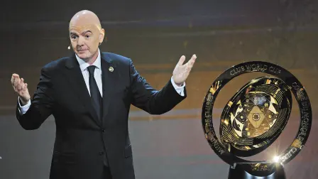 Gianni Infantino, presidente de la FIFA.