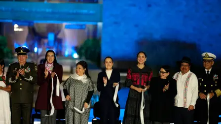 Claudia Sheinbaum, encabezó la reapertura de las renovadas Salas Etnográficas ubicadas en el segundo piso del Museo Nacional de Antropología.