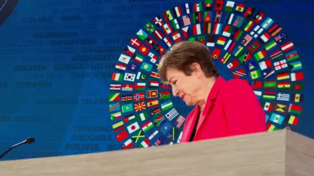 Kristalina Georgieva, directora gerente del Fondo Monetario Internacional.