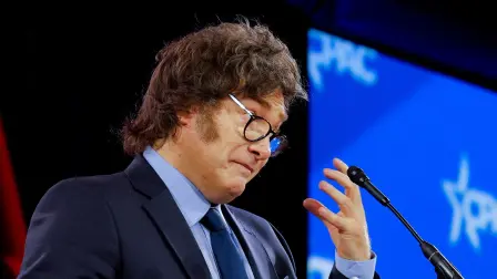 Javier Milei, presidente de Argentina.