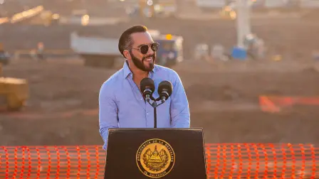 Nayib Bukele, presidente de El Salvador.