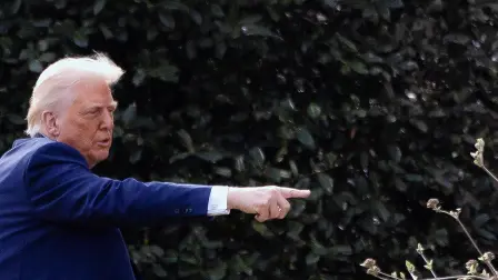 Donald Trump, presidente de Estados Unidos.