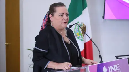 Guadalupe Taddei, consejera presidenta del INE.