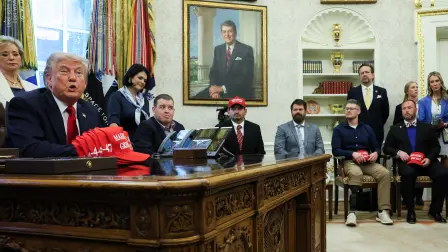 Donald Trump, presidente de Estados Unidos.