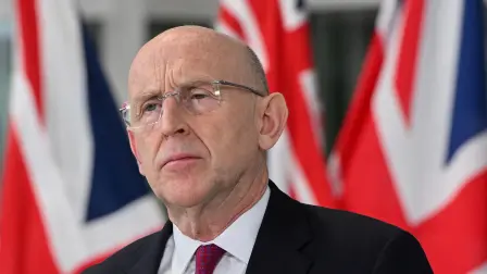 John Healey, secretario de Defensa del Reino Unido.