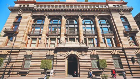 IMAGENES DE LA FACHADA DEL BANCO DE MEXICO (BANXICO).FOTO: DANIEL SANCHEZ