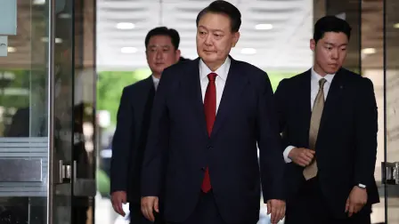 Sur Yoon Suk Yeol, expresidente de Corea del Sur.