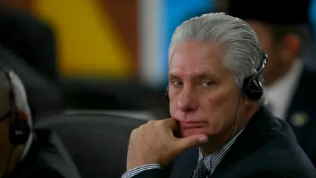 El presidente y primer secretario de Cuba, Miguel Díaz-Canel.