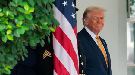 Donald Trump, presidente de Estados Unidos.